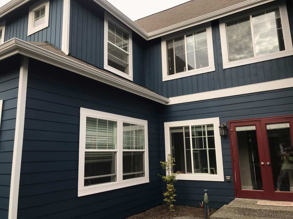 Exterior painting our work Vanhousing